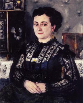 Pierre Auguste Renoir : Woman in a Lace Blouse